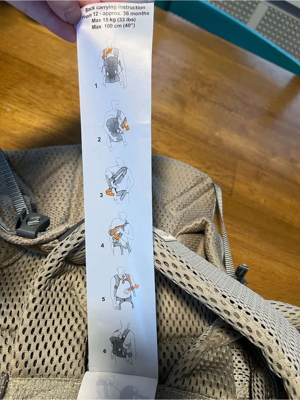 BabyBjorn One Air mesh